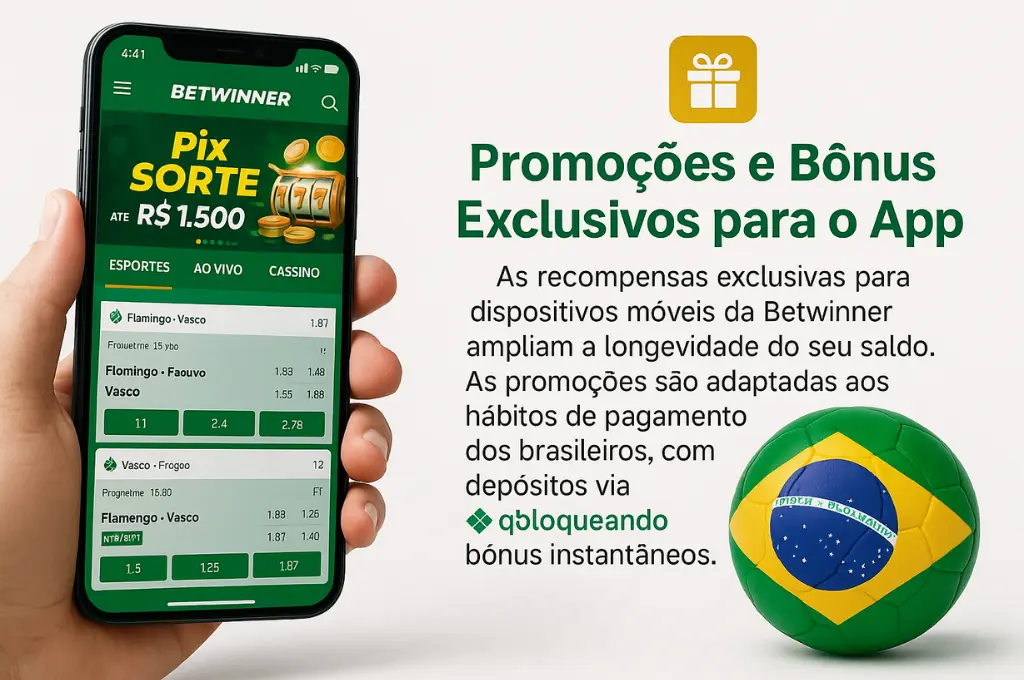 Promoções e Bônus Exclusivos para o App