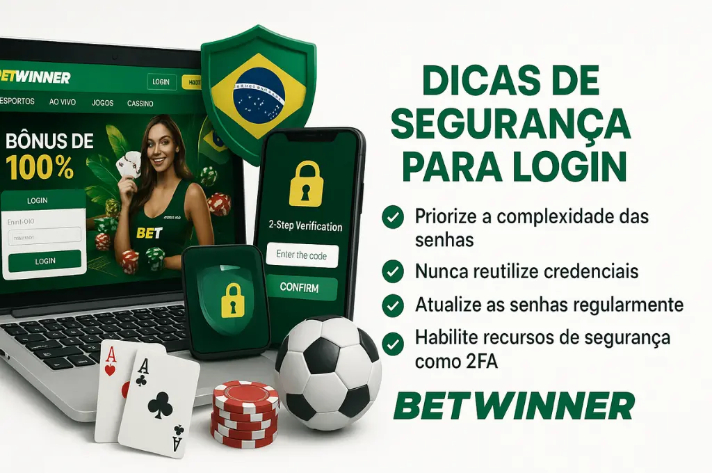 Dicas de segurança para login