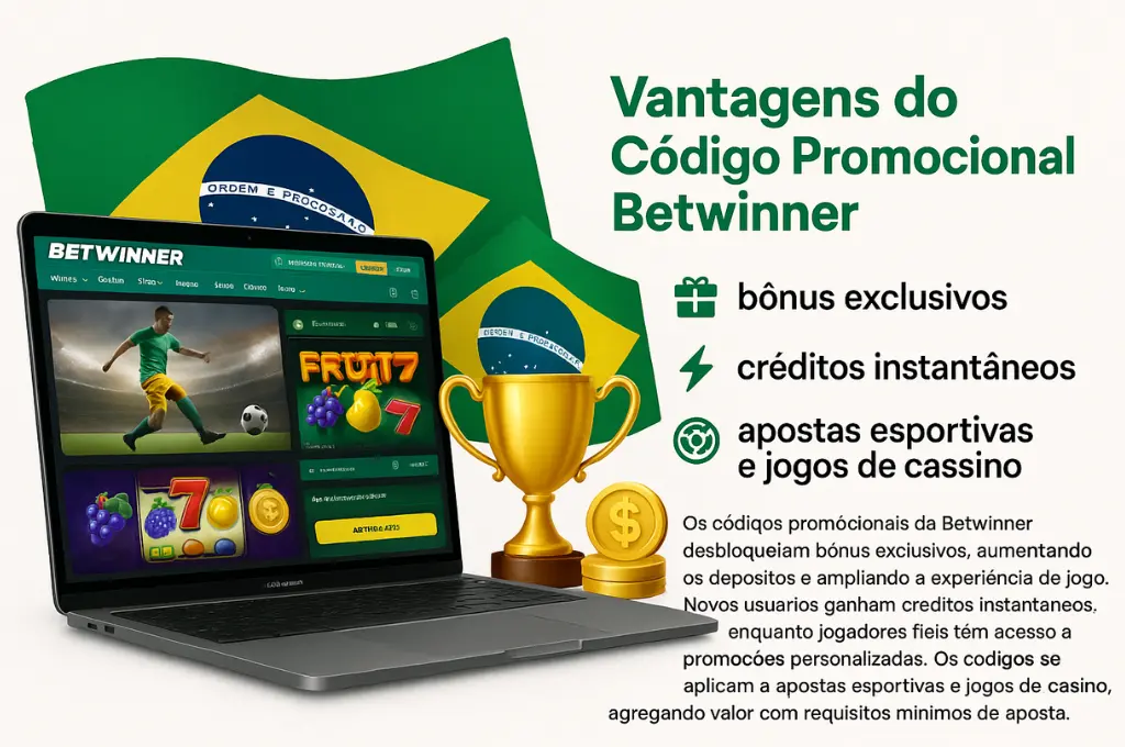 Vantagens do Código Promocional Betwinner