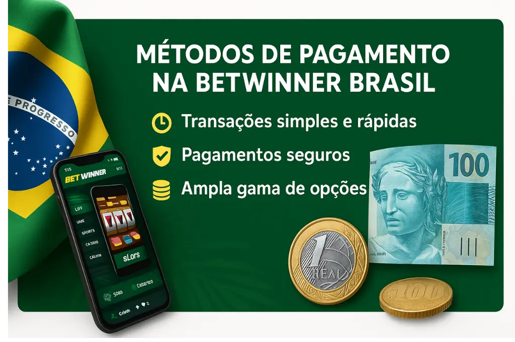 Métodos de Pagamento na Betwinner Brasil