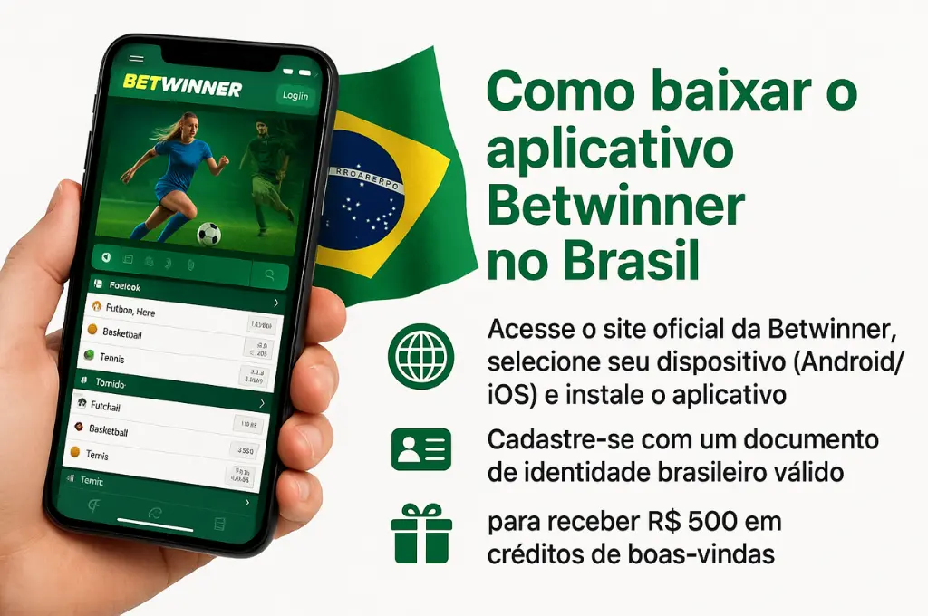 Como baixar o aplicativo Betwinner no Brasil