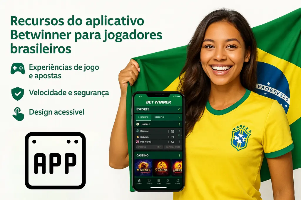 Recursos do aplicativo Betwinner para jogadores brasileiros
